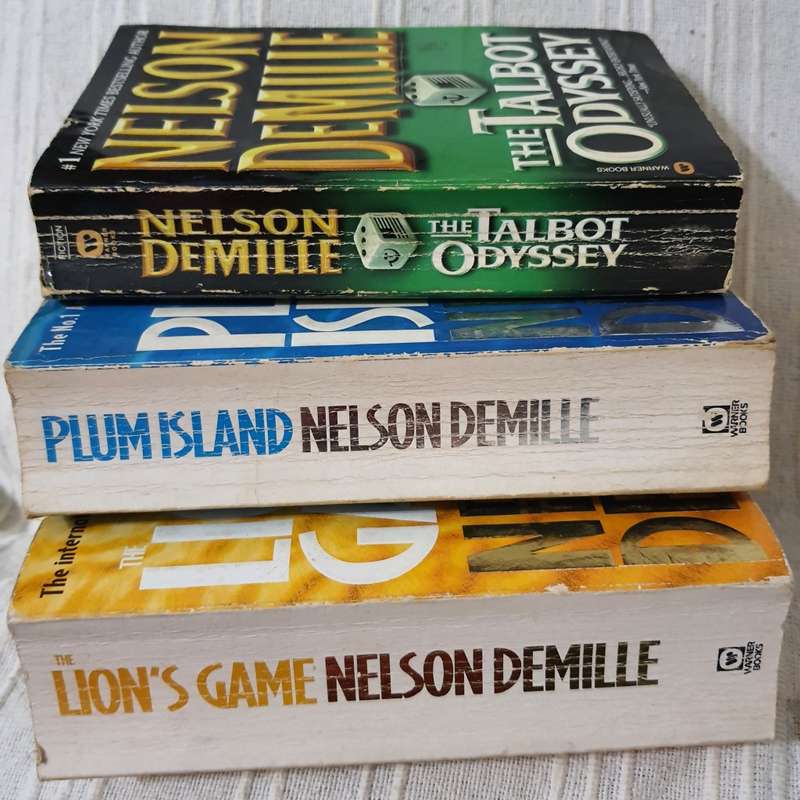 Nelson Demille: The Talbot Odyssey, Plum Island, Lion`s Game
